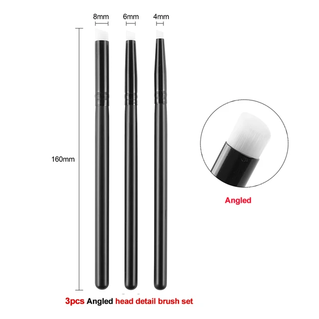 3pcs Angled head