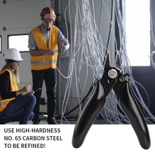 

2pcs Mini Diagonal Pliers Portable Wire Cutter Small Soft Cutting Electronic Pliers Wires Insulating Rubber Handle Model Pliers