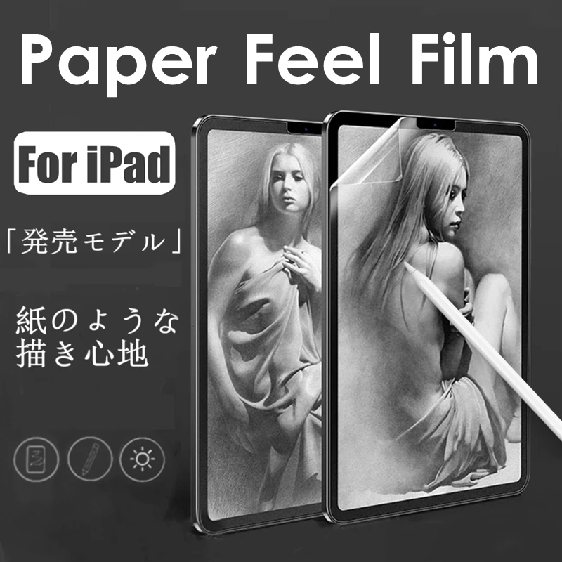 Ipad Pro 11 12.9 Ipad Air Mini 2023 2023 Matte Screen Protector For Apple Ipad Paper Feel Film Writing on Paper Writing on Paper 2023 2023