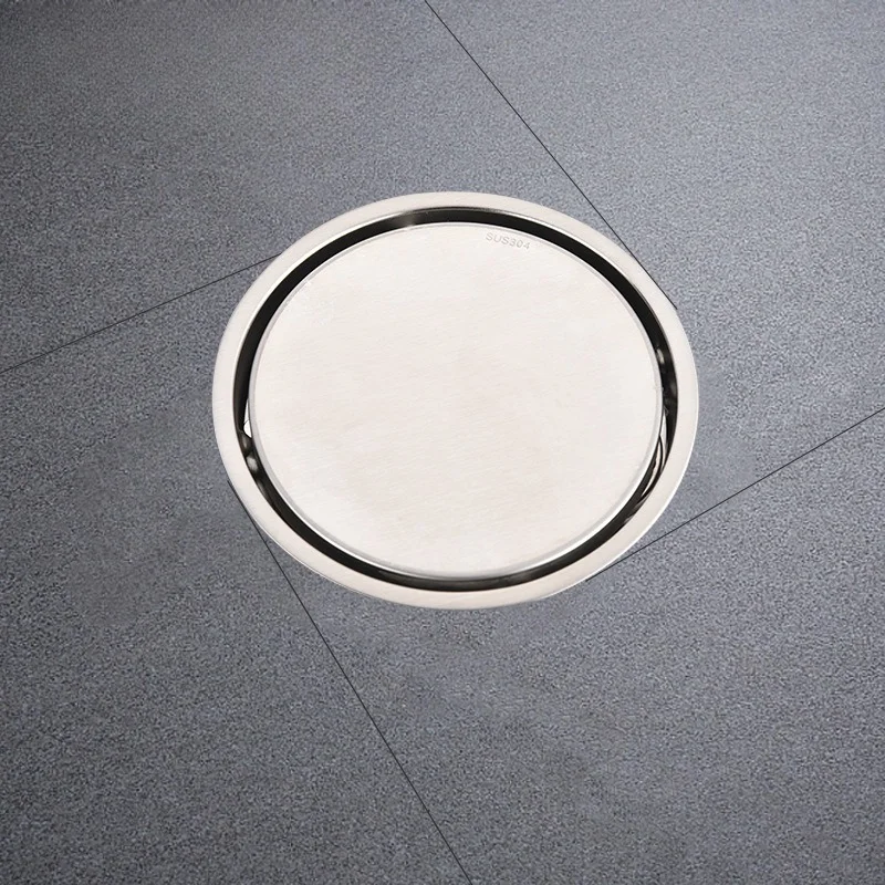 สแตนเลสหนาท่อระบายน้ําชั้นที่มองไม่เห็นระงับกลิ่นกายห้องอาบน้ําห้องน้ําระบายน้ํารอบซ่อนท่อระบายน้ําชั้น 1