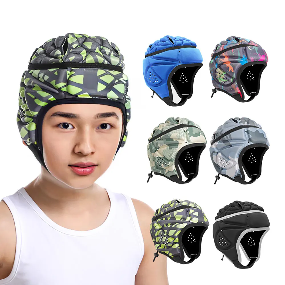 Rugby Headguards Soft Padded Padding Headgear Flag Football Helmet