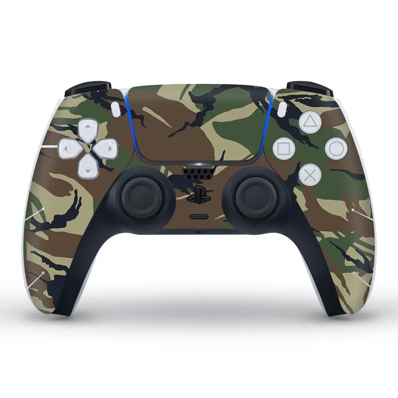 Protective Decal Skin For PS5 Accessories Camouflage Sticker For PS5 Gamepad for Sony PlayStation 5 Controllers 