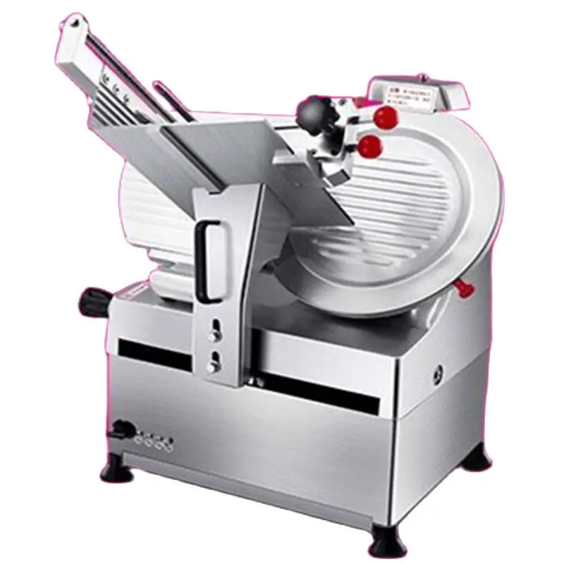 Commercial Meat Slicer Kitchen Equipment Meat Slicer Electric Hot Pot Restaurant Full-Automatic Fat beef And Mutton Roll Slicer the exhaust system and smoke exhaust equipment of the barbecue hot pot restaurant are retractable and the commercial