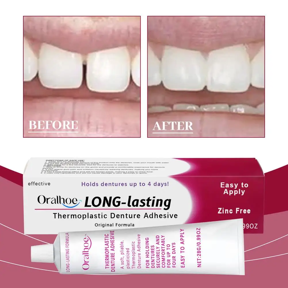 Thermoplastic Denture Adhesive for Oral Health Care