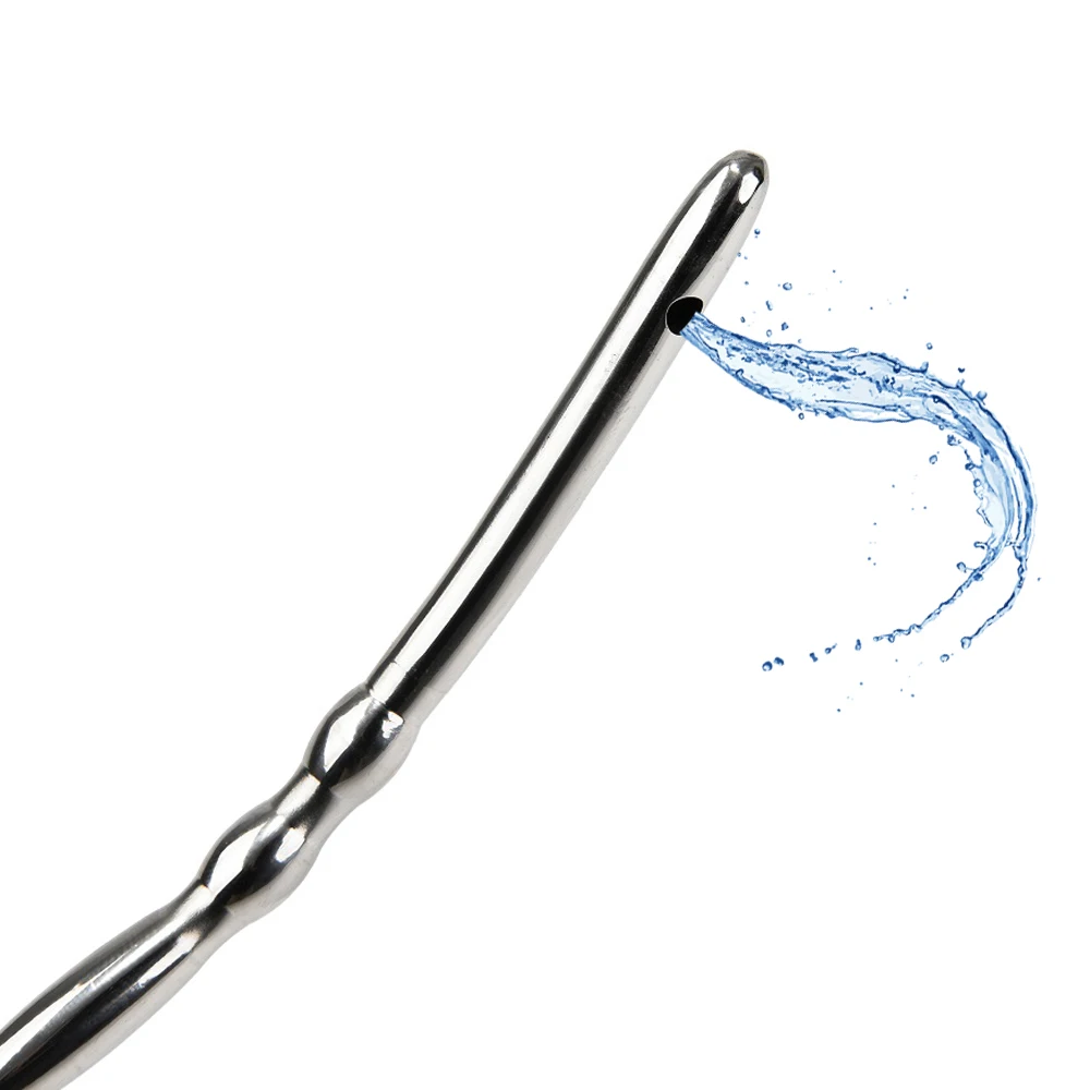 Long Stainless Steel Penis Plug Urethral Catheter Sound Dilator Metal Penis Plug Set Stick Insert Male Sex Toy Man urethral dilator,silicone urethral dilator