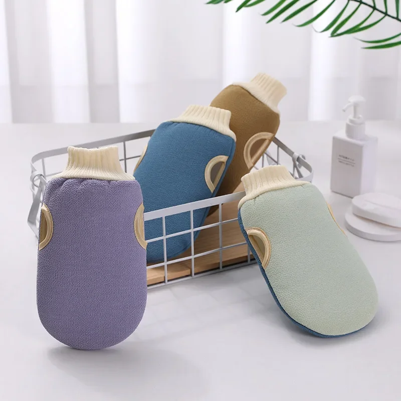 

Новое креативное двухстороннее банное полотенце для ванной комнаты, многофункциональные банные перчатки, свободное банное полотенце, Втирайте грязное заднее полотенце