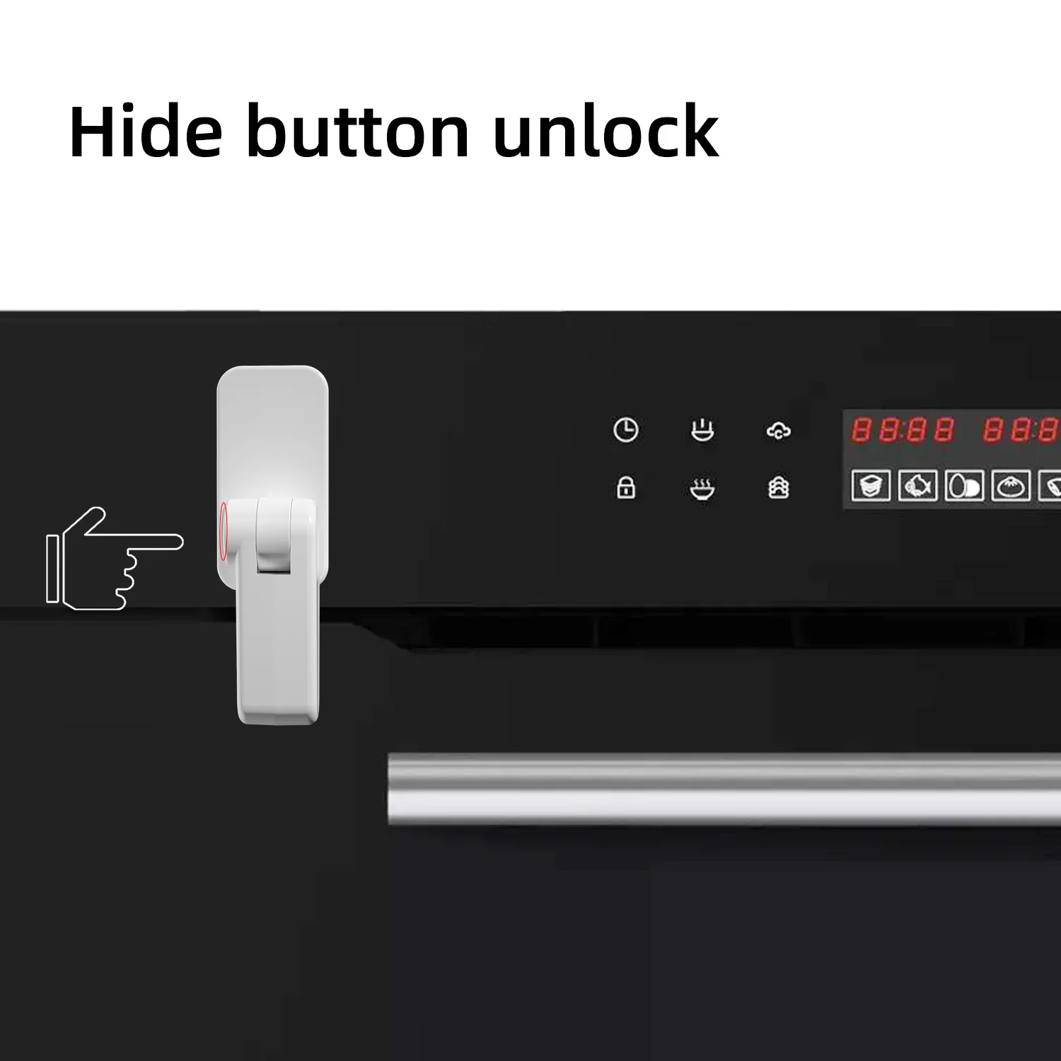 Cabinet Lock Child Lock Safety Lock Children Security Protection Home Oven Lock Baby Safety Accessories Universal Door Block Easy Install