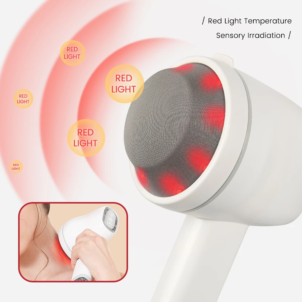 Electric Massage Hammer Percussion Body Slimming Massager Anti Cellulite Infrared Therapy Deep Tissue Vibration Muscle Relaxtion_voghion.com