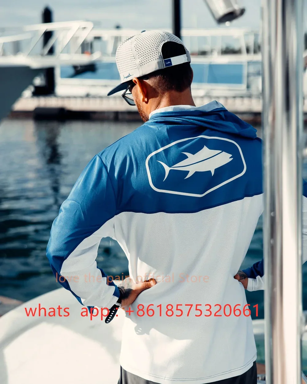 Bill Fish Gear Mens Long Sleeve Fishing Hoodie Shirts Fishing Performance Apparel Camisa De Pesca Fishing Sun Protection Jerseys