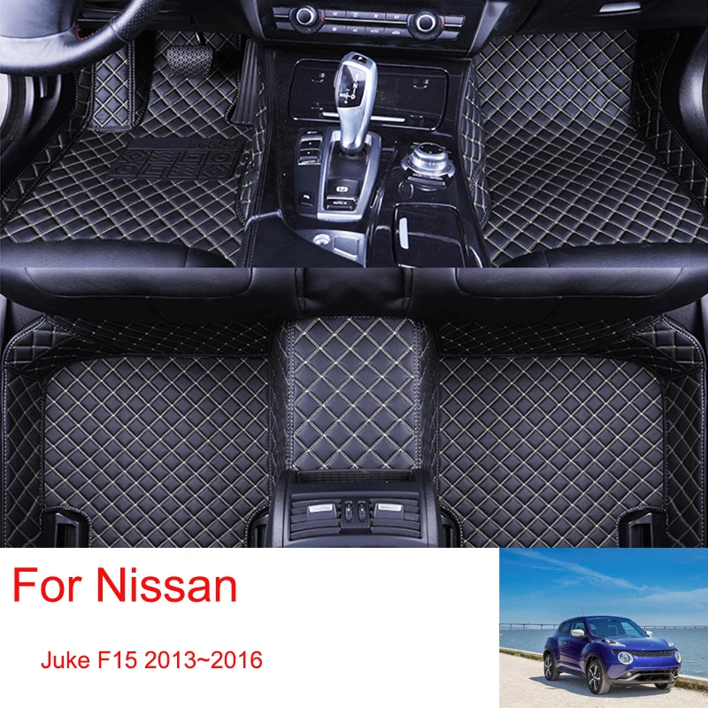 CustomCarFloorMatsForNissanJukeF152013201420152016Leather