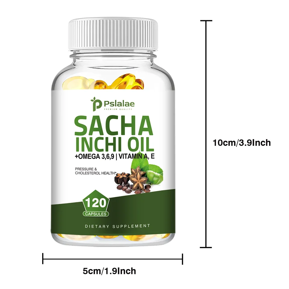 Sacha Inchi Oil Capsules for Brain and Heart Health