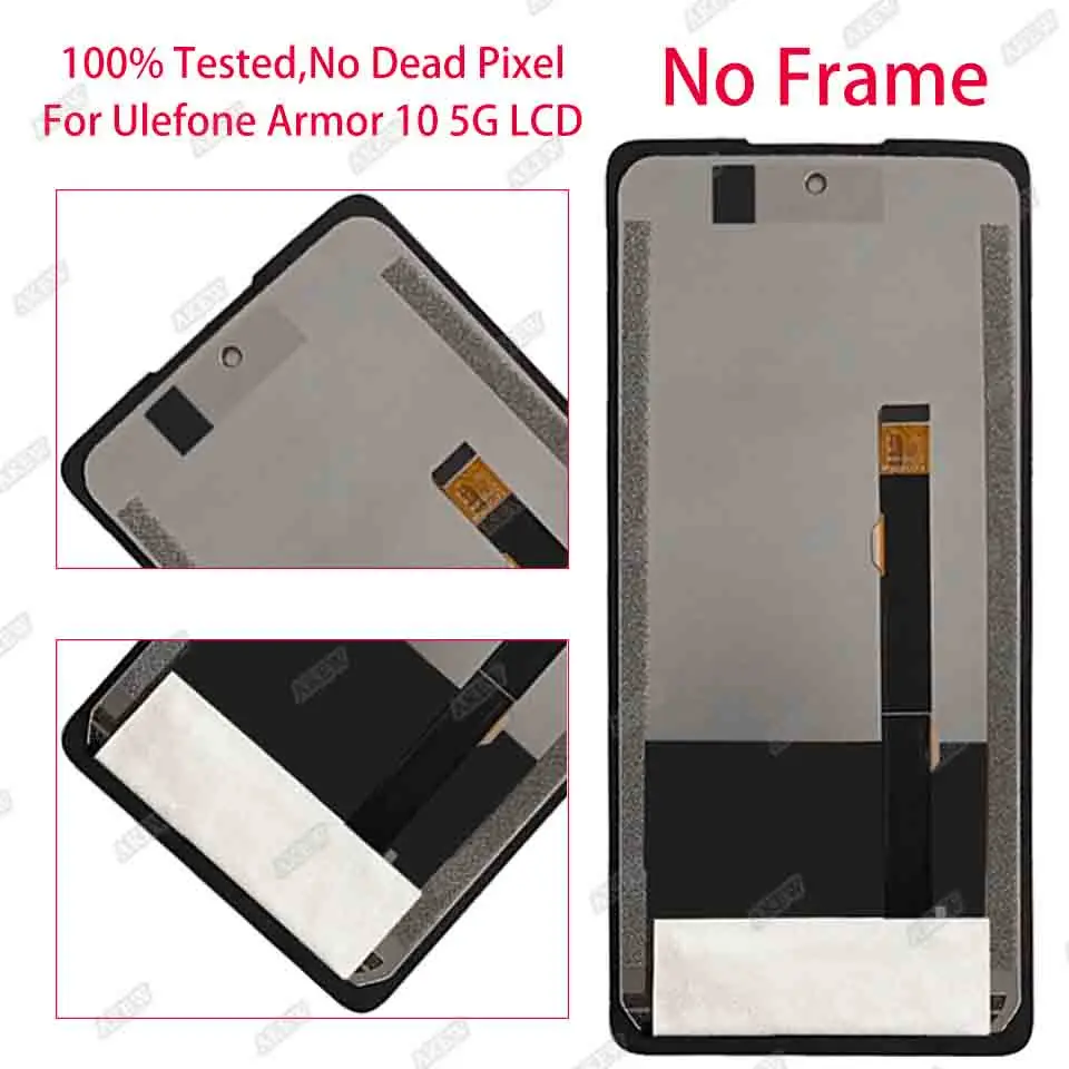 ULEFONE 아머 10 5G LCD 디스플레이, 6.67 인치 오리지널, 터치 스크린 디지타이저 어셈블리, 전화 교체 부품, 신제품
