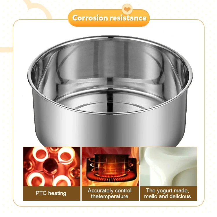 Home Kitchen Appliances Rice Wine Yogurt Making Machine Mini Electric Automatic Yogurt Maker