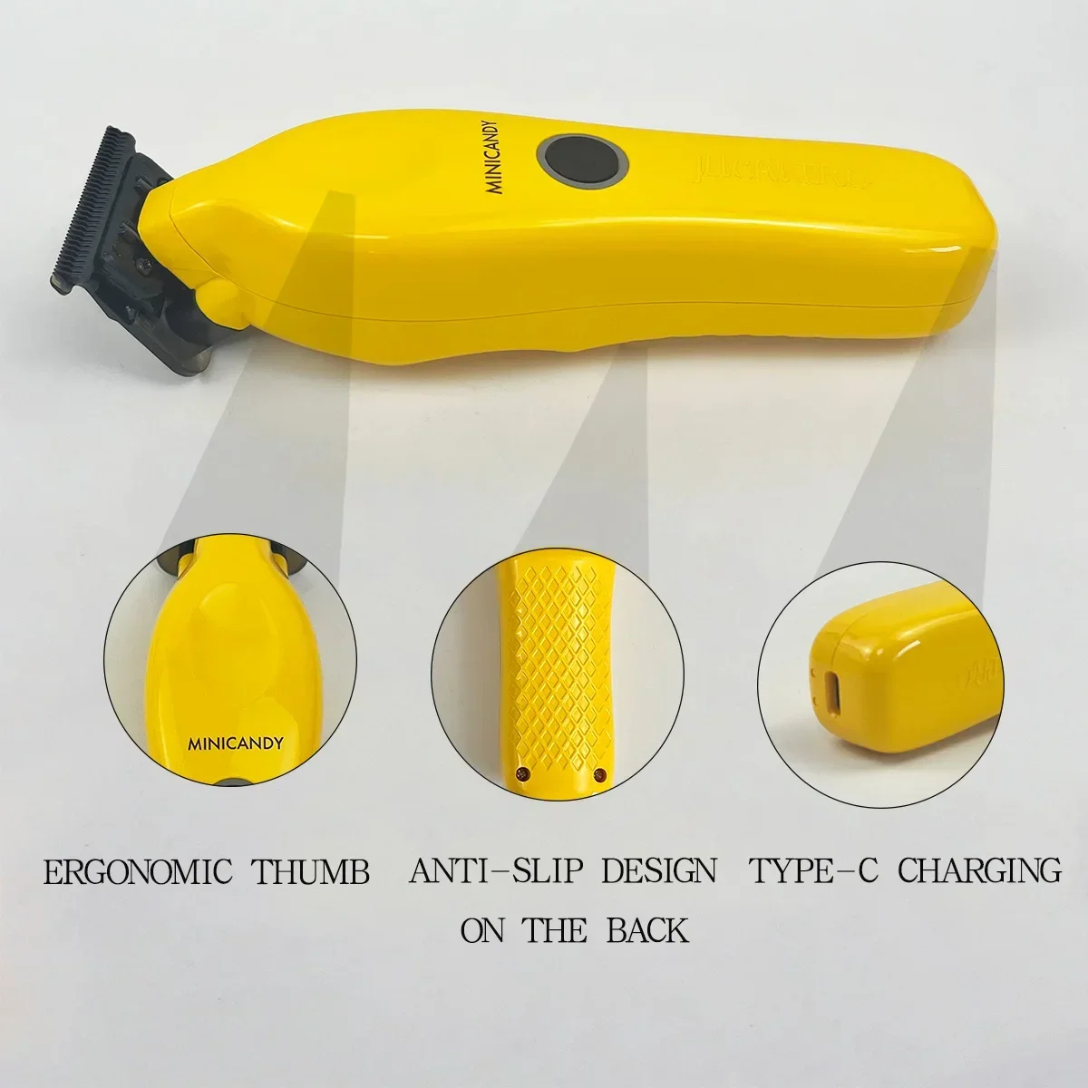 Description Picture 5 of itemJUCAI JC02 Electric Cordless Hair Trimmer for Men and Women, Hair Salon Gradient Sculpted Bald Head Hair Clipper Beard Trimmer