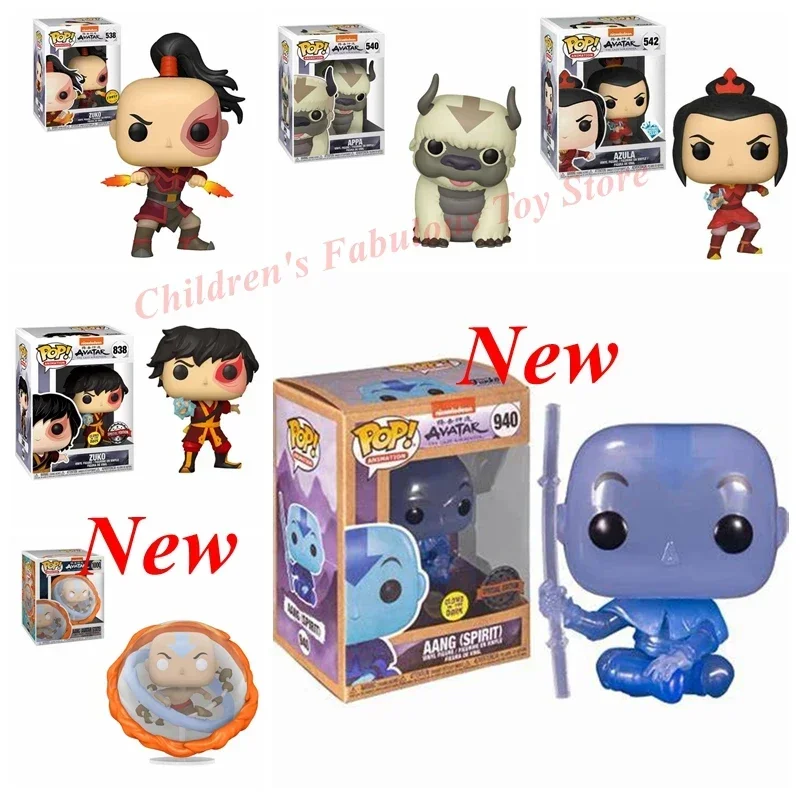 thumbnail image 4 of FUNKO POP Avatar Theme The Last Airbenders APPA #540 Asula #542 Figura de vinilo Modelo Juguetes para niños regalos de cumpleaños, 4 of 5