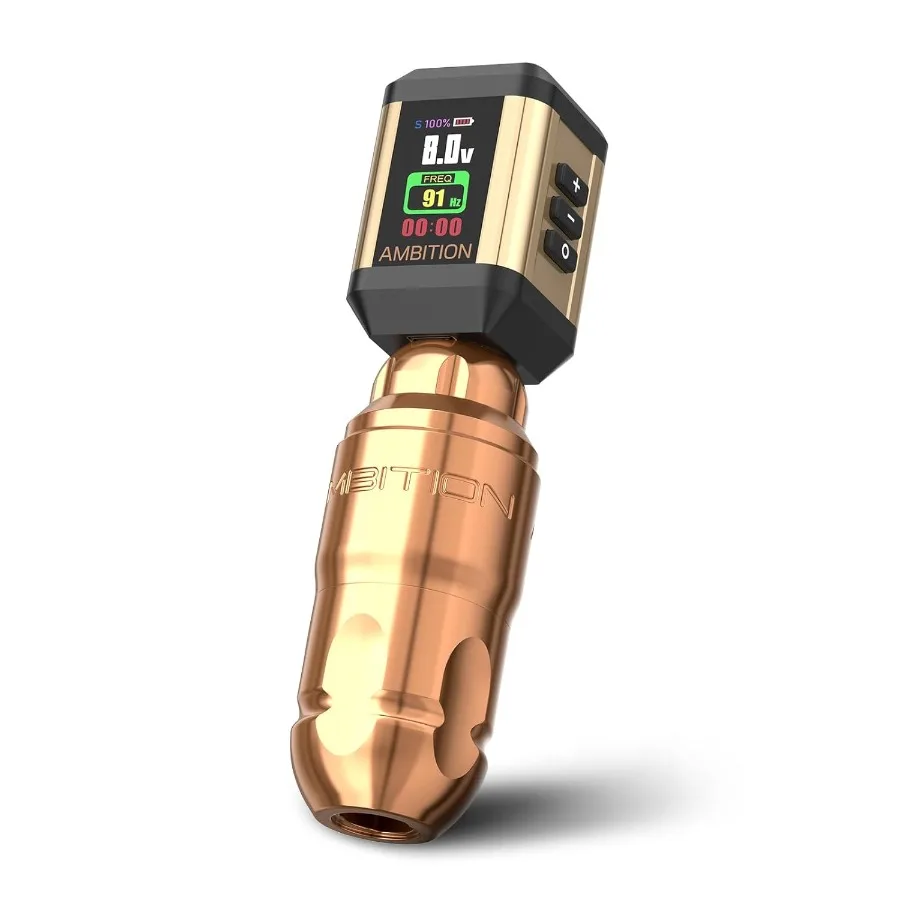 Wireless Rotary Tattoo Machine with Powerful Battery