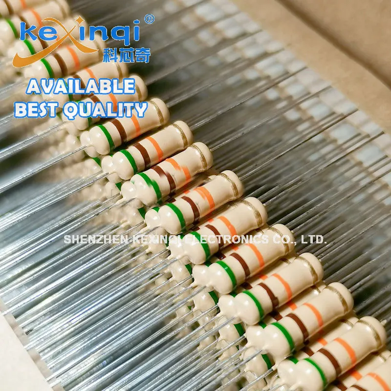 1W Carbon Film Resistor 20pcs 5% 1R ~ 10M 10R 100R 220R 330R 470R 1K 2.2K 3.3K 4.7K 10K 22K 47K 100K 1M 10 100 220 330 470 Ohm