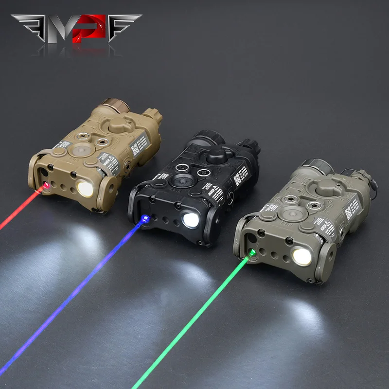 L3-NAGL Box Laser Sight With IR, Red/Green/Blue Laser & 150 Lumen Flashlight - Fits 20mm Picatinny Rail