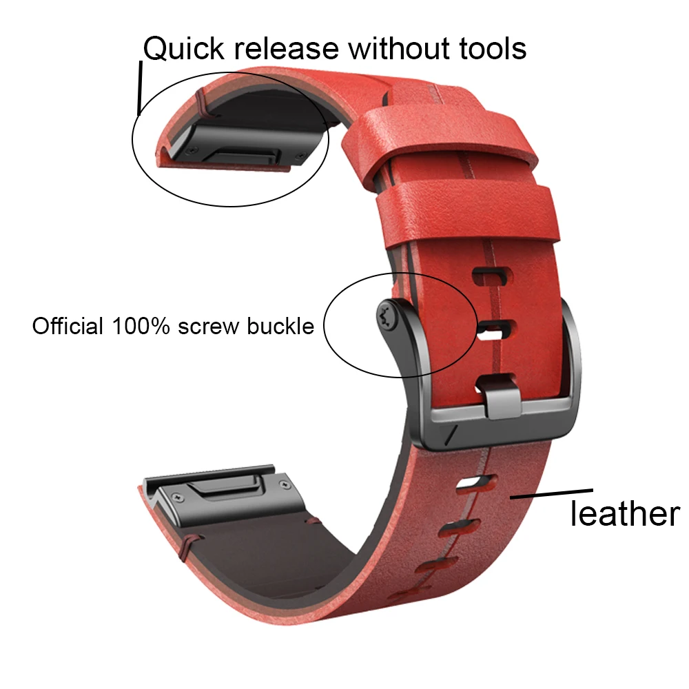 ü 22 26mm Quickfit  Garmin Epix Gen 2 Fenix 7X 7 6X 6 Pro 5 5X Instinct2  Ʈ