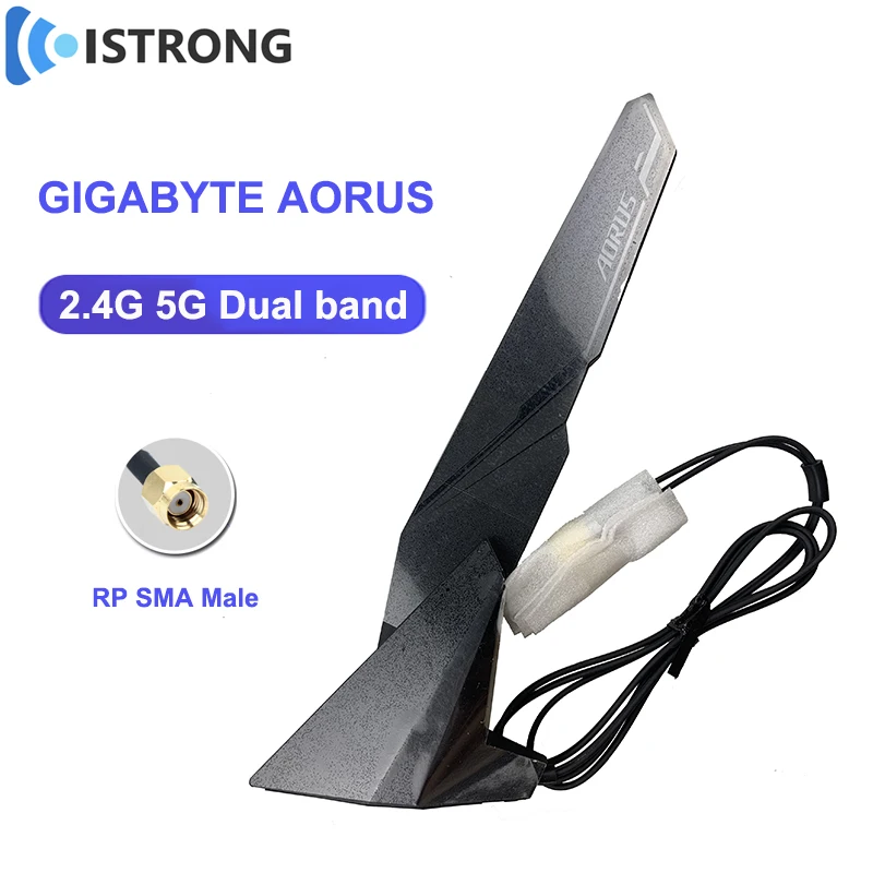 WiFi2T2RAntenna24G5GDualBandAmplifierOriginalGIGABYTEAORUSAntennaSupportASUS