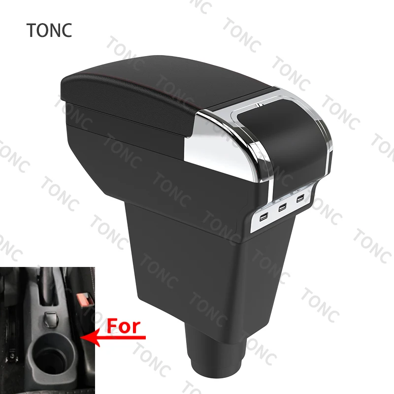 

For Renault Logan 2 Armrest For Dacia Logan 2 Car Armrest Box Interior Modification Interior Accessories with Storage Box