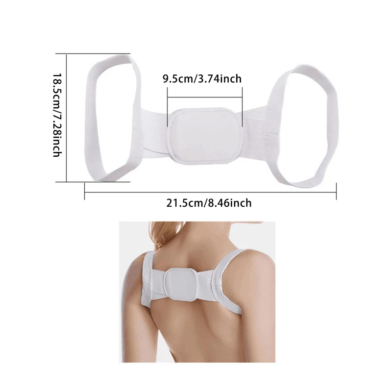 Orthopedic Straps Open Shoulder Straight Chest Cross Over Adult Portable Corrective Hunchback Invisible Internal Adjustable