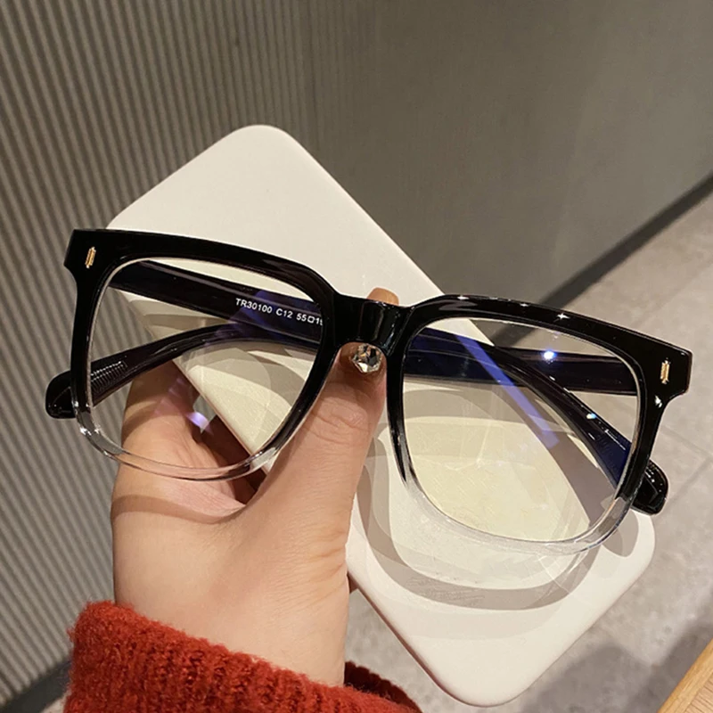 

Anti-Blue Ligh Vintage Classic Glasses Oval Metal Frame Brand Designer Fashion Round Metal Optical Frames Computer Glasses