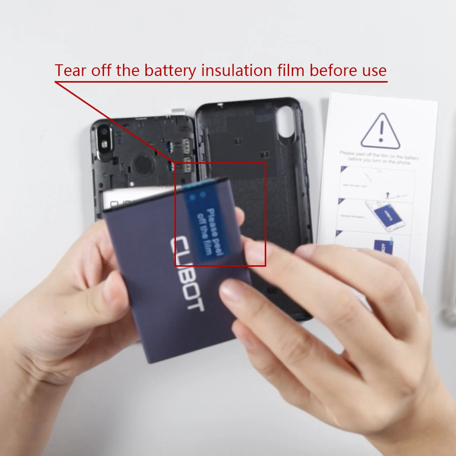 Cubot J20 4-Inch Screen Mini Smartphone 2GB+16GB 5MP Camera Android 12 MT6739WA Quad-Core Battery 2350mAh Battery Dual SIM