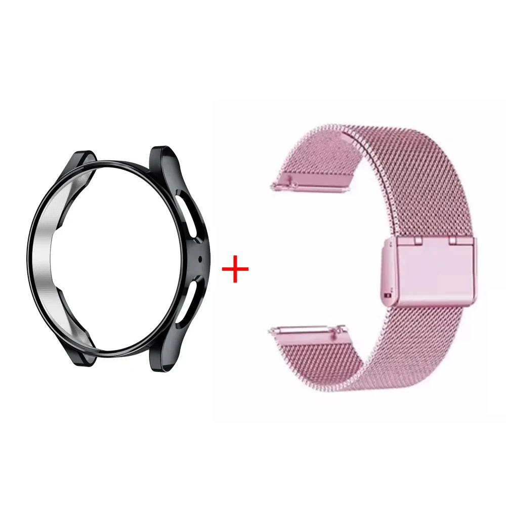 Enhanced Protective Stainless Steel Band with Screen Protector