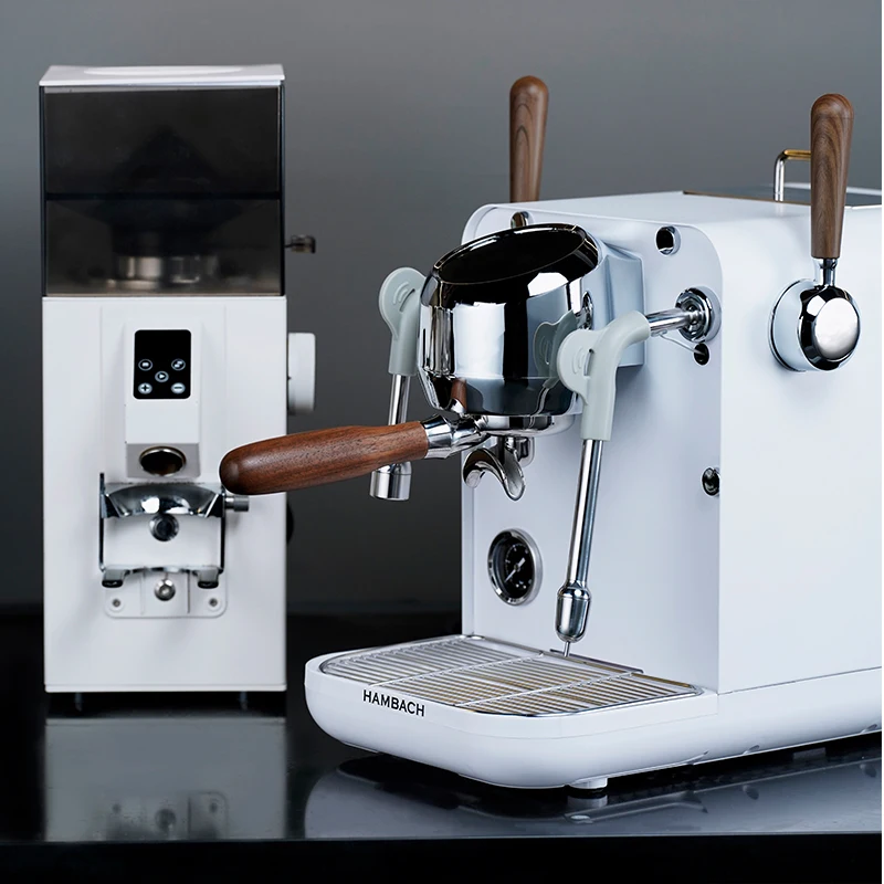 ماكينة القهوة الإيطالية شبه الأوتوماتيكية Hambach...