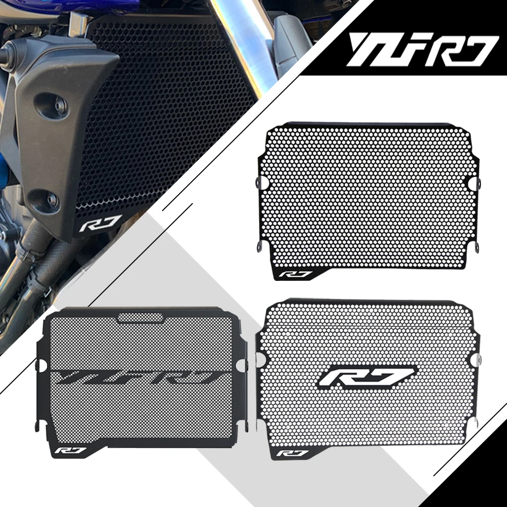 

Motorcycle CNC Alumiunm Accessories Radiator Grille Guard Cover Protection For Yamaha R7 YZF-R7 YZFR7 YZF R7 2021 2022 2023 2024