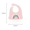 Waterproof Baby Bibs Baby Stuff Cute Cartoon Animal Printed Kids Bib Girl Boy Adjustable Soft Silicone Bib Baby Feeding Stuff 3