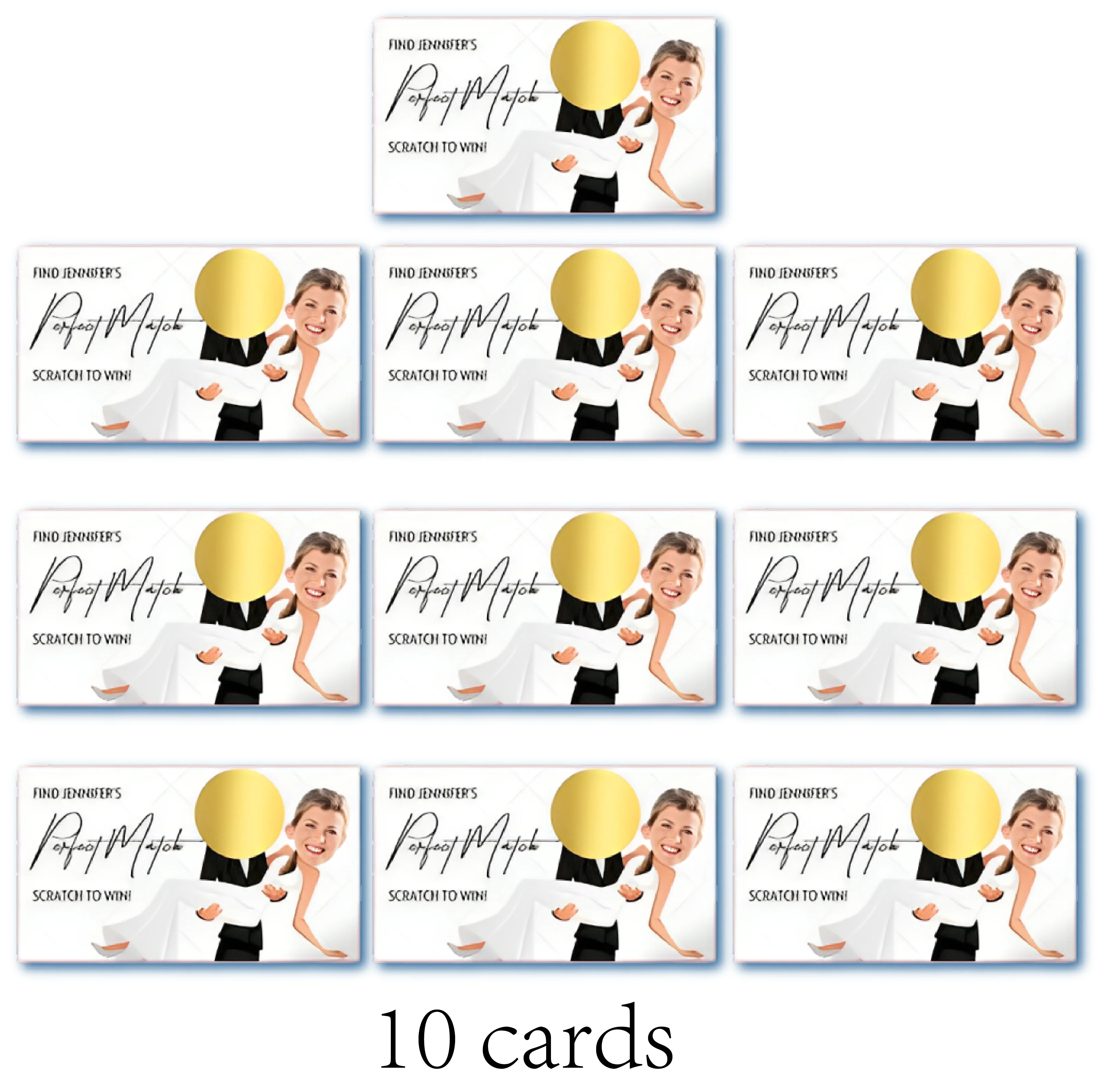 10 gold cards