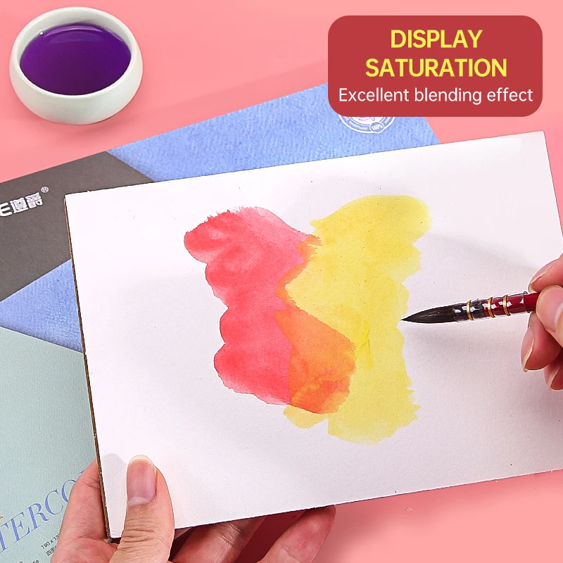 Potentate 300g Watercolor Paper 100% Cotton Watercolor Sketchbook 32K 16K 8K Cold Hot Press Paper for Painting Art Supplies 5