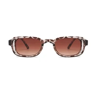 Lunettes de soleil rectangulaires de luxe pour femmes, ovales, vintage, de marque, carrées, protection UV400, pour hommes et femmes, anti-reflets 4