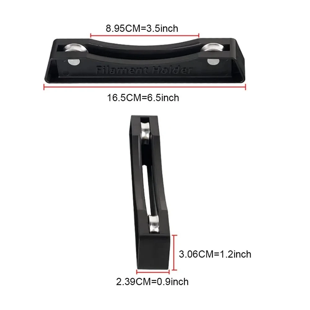 3D 프린터 필라멘트 스풀 거치대, ABS PLA PETG 3D 인쇄 재료 랙, 소모품 선반 용품, 고정 시트 트레이