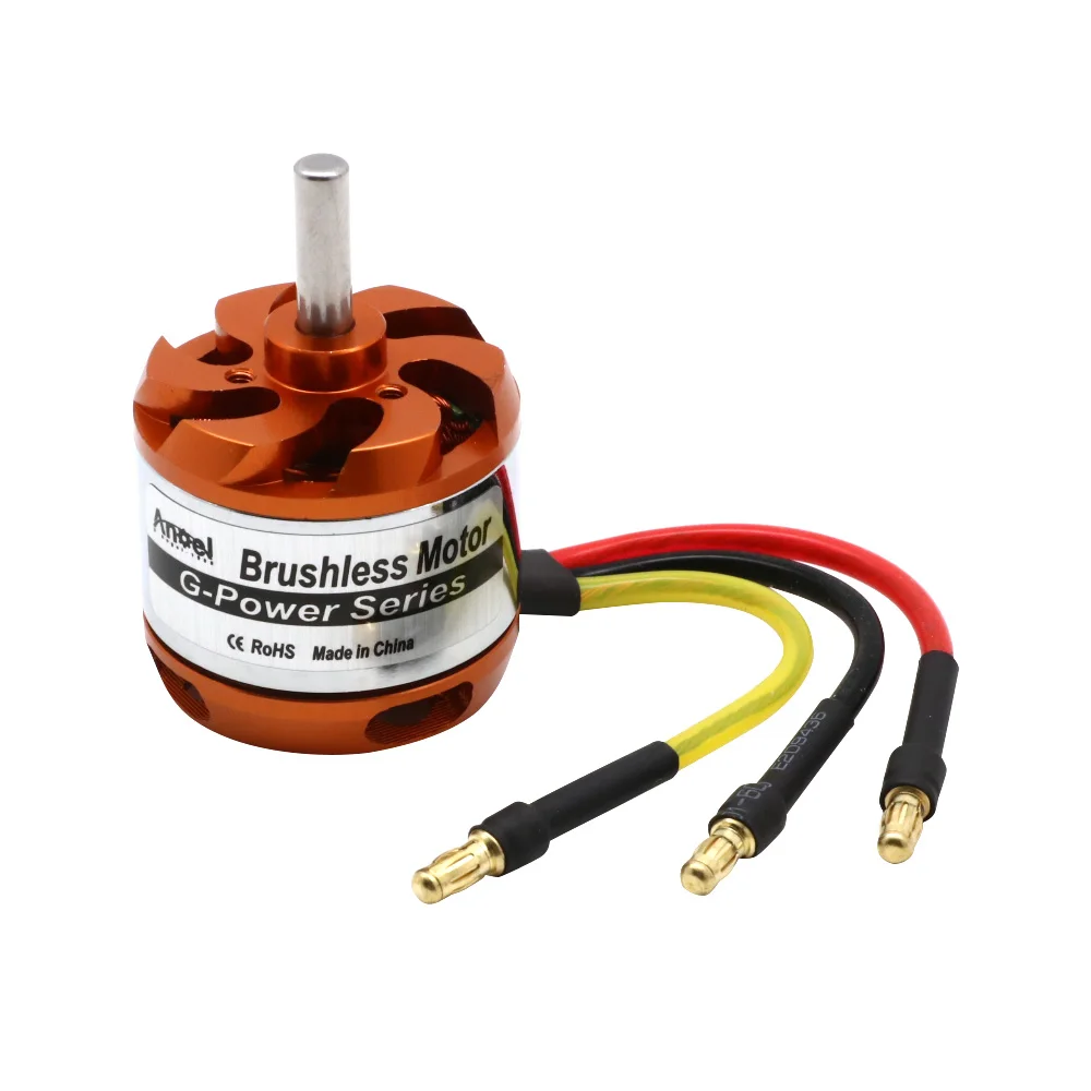 Moteur brushless D3536 1000KV pour drone RC avion, avec accessoires