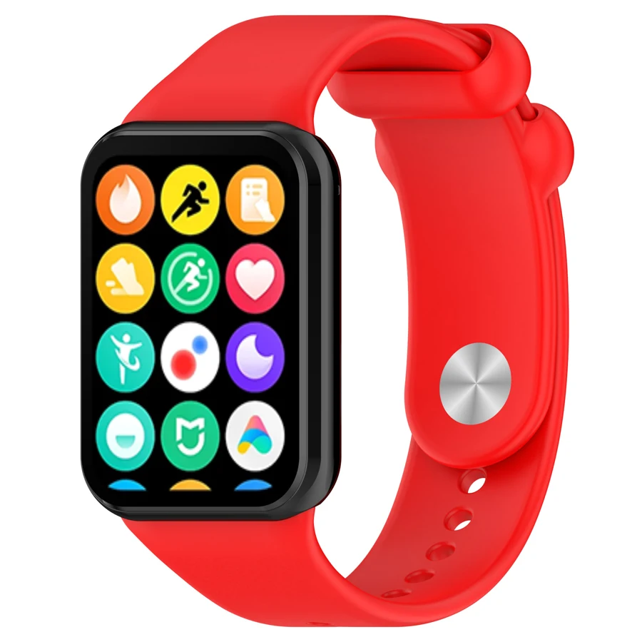Silicone Smartwatch Wristband Bracelet - Versatile and Durable Watch Accessories
