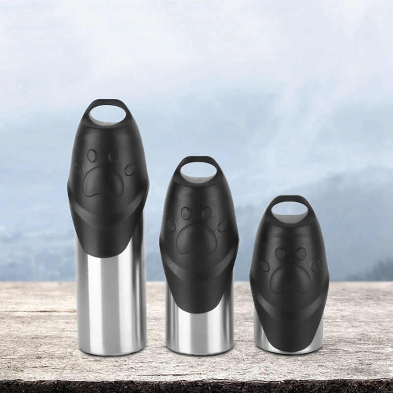 1 PCS Portable Dog Water Bottle  Dog Travel Water Bottle For Pets Outdoor Walking, Hiking, Travel , 350Ml 2
