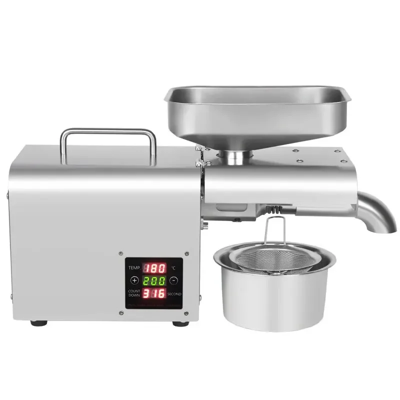 LBT01T Household Oil Press 110V/220V Electric Extraction Machine Suitable For Press Peanut Sesame Walnuts Oil 5