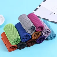1PC Outdoor Exercise Cool Towel Handling Work Wipe Sweat Quick Drying Polyester Soft Breathable Sports Towel for Outdoor 1