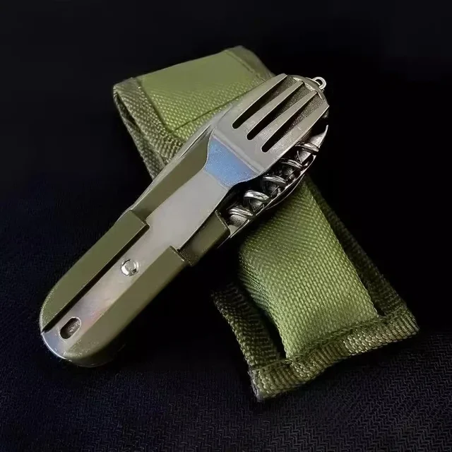 7-in-1 Folding Camping Tableware Set 1
