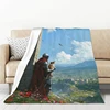 Game Kingdom Come Deliverance 2 Throw Custom Blanket Fluffy Microfiber Bedding Sofa Quilt Soft Plaid With Print Plead Cover Knee 3