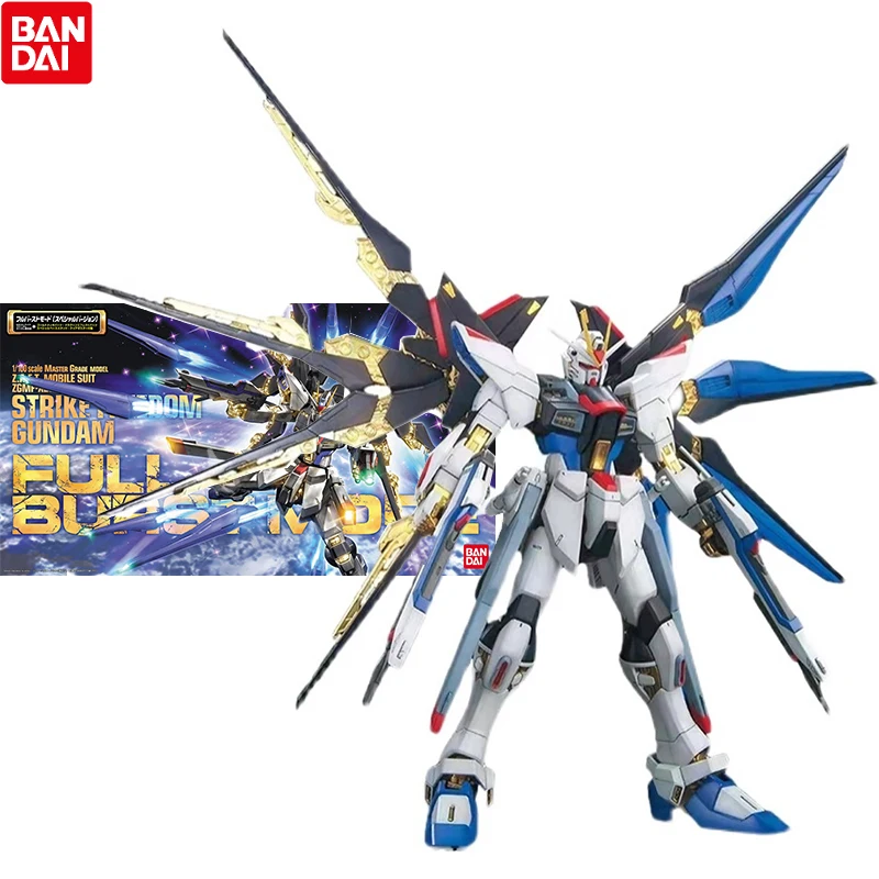 Bandai Genuine Gundam Model Kit Anime Figure MG Strike Freedom Full