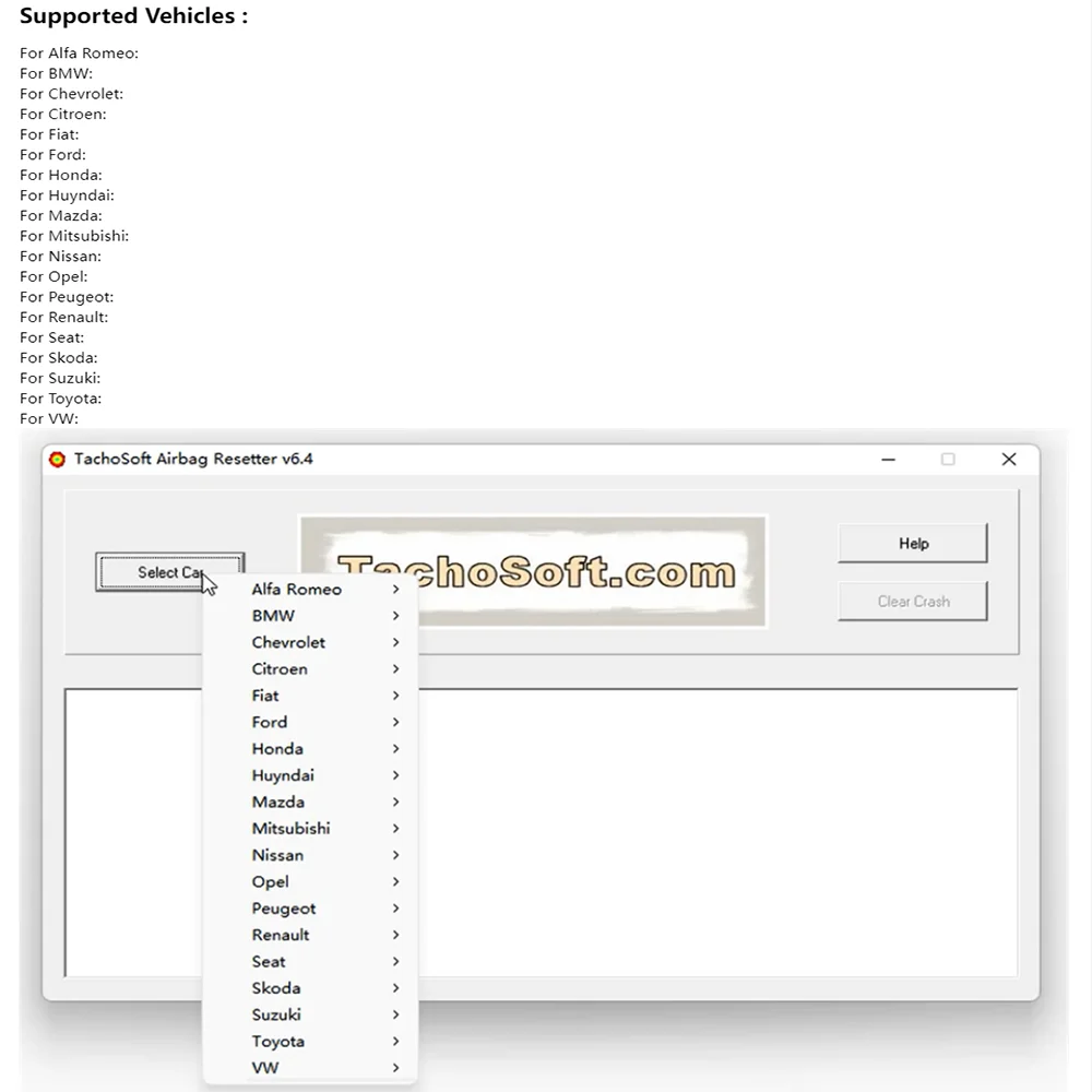 Tachosoft- 缳, 6.4 , ECU  浹  , ޸ Ĩ 19 , ڵ 귣 50, , ECU 