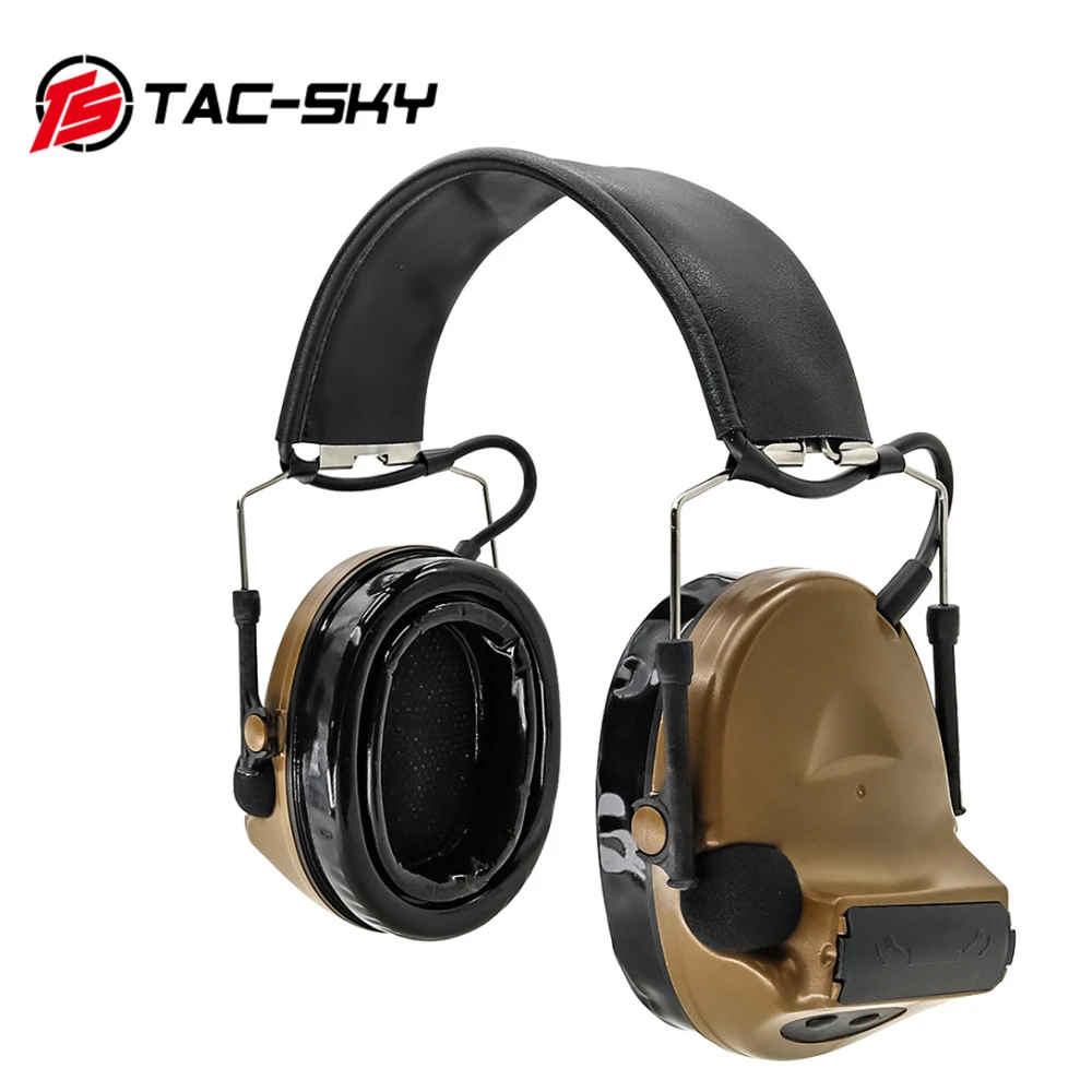 TAC SKY Tactical COMTAC II IPSC, orejeras de silicona sin cancelación electrónica de ruido, protección auditiva, auriculares de tiro C2| | - AliExpress