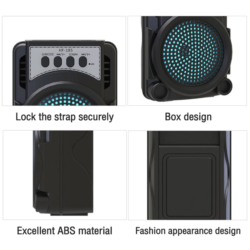 Přenosné caixa de která Bluetooth reproduktor outdoorové bezdrátový bas stereo amplión subwoofer soundbar domácí theater řádný systém