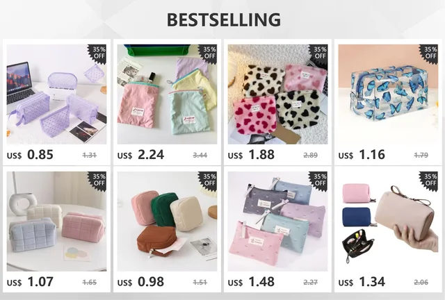 Borsa Cosmetici Da Viaggio Rosa - Beauty Case Impermeabile In PU, Compatta E Portatile