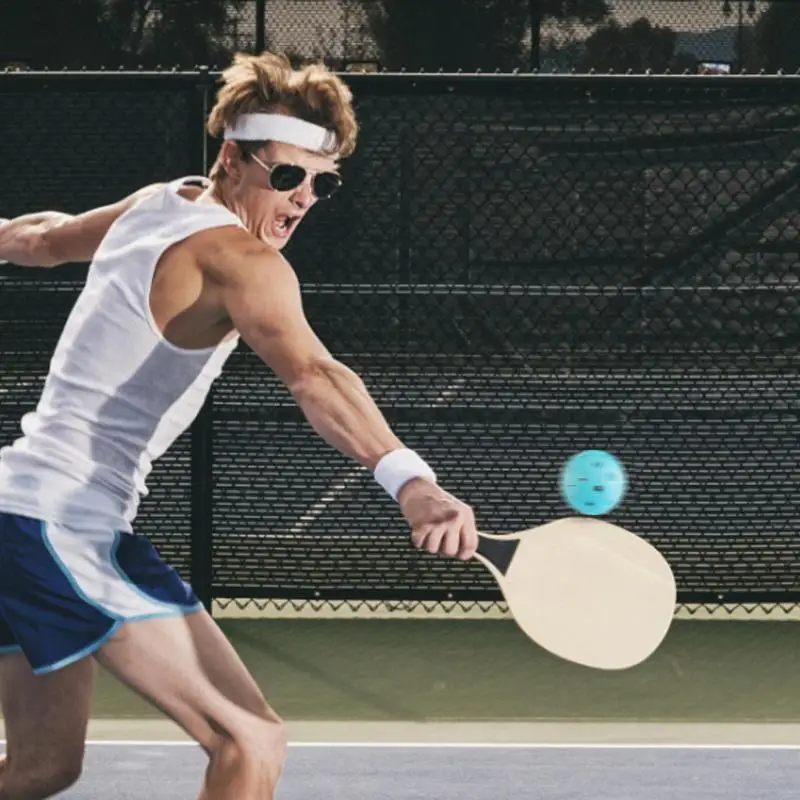 Pickleball Balls Luminous 74MM Durable 40 Holes Outdoor Competition Glowing In The Dark