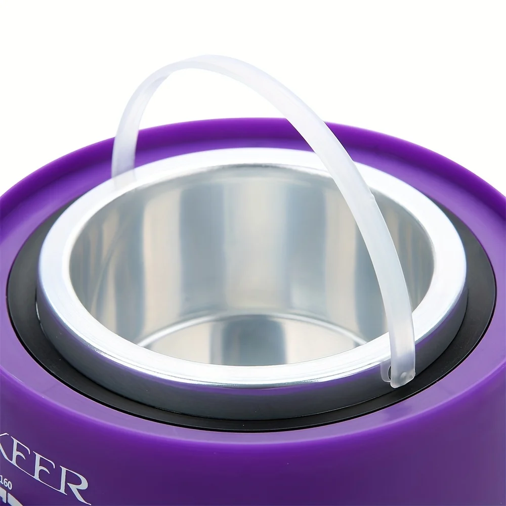 [US/EU Plug] 200ml Wax Melting Machine, Wax Heating Pot, Wax Hair Removal Machine, Wax Bean Machine, With 300g Wax Beans 3